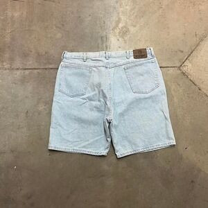 Y2K Light wash Wrangler Baggy utility Blue‎ denim Jorts W40